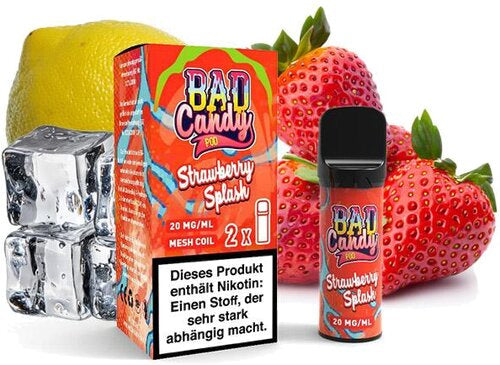 Bad Candy Strawberry Splash Pods