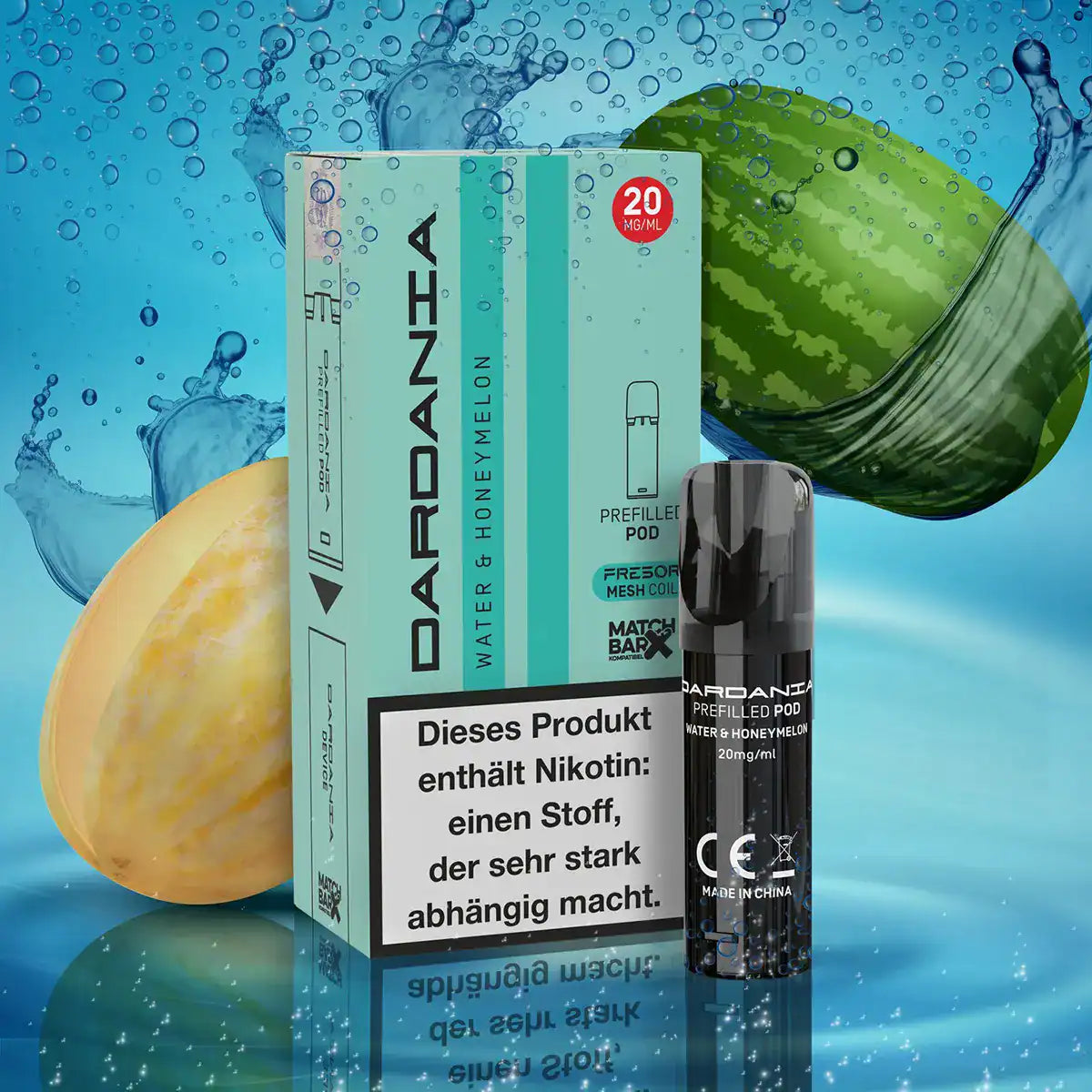 Dardania Pods Water & Honeymelon