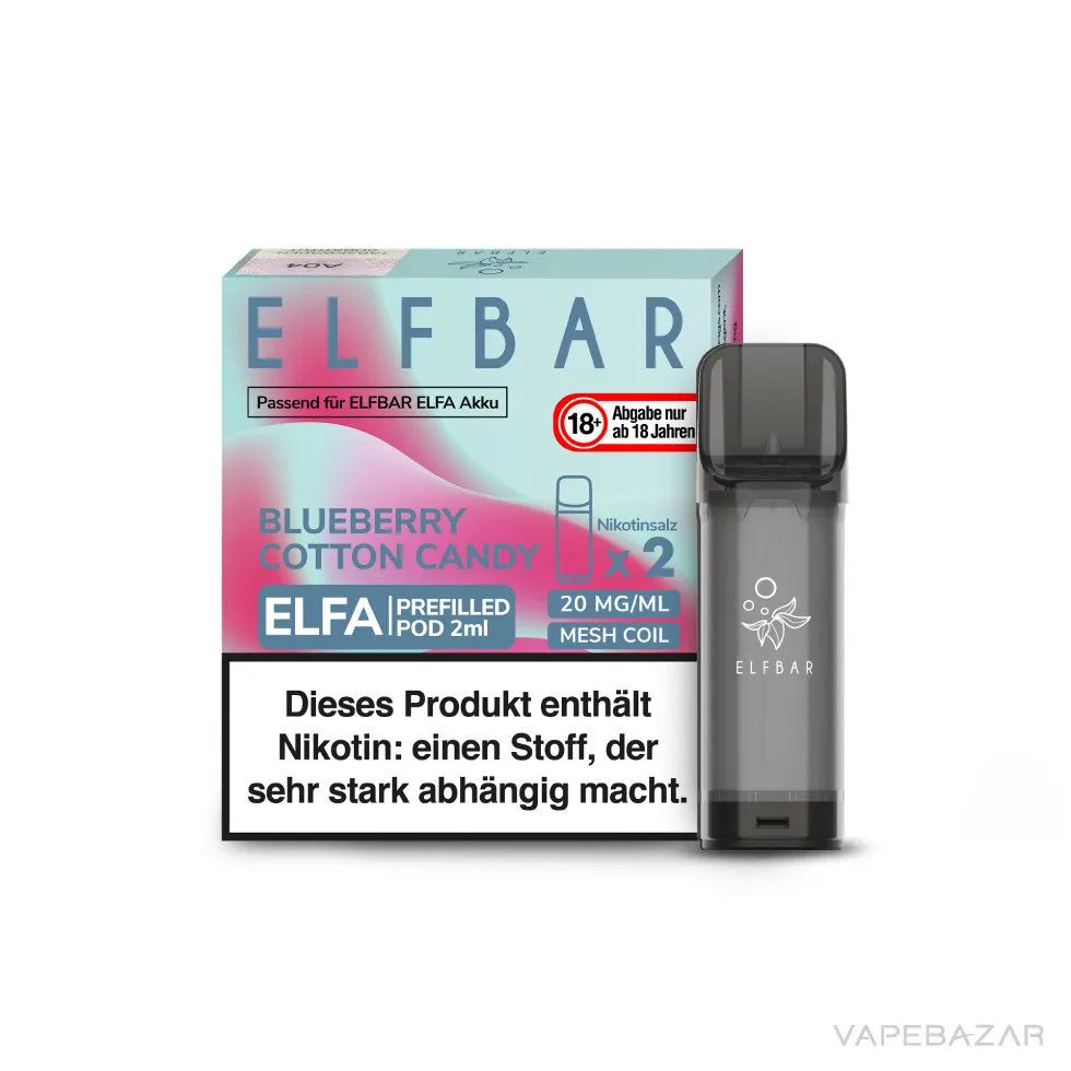 Elfbar 2er Pod Blueberry Cotton Candy
