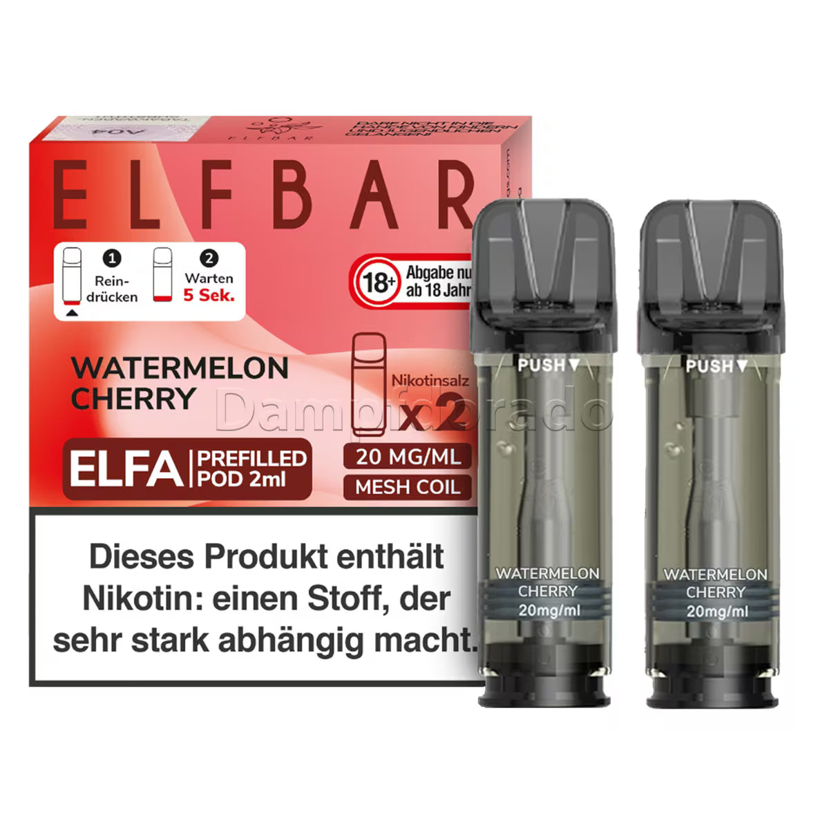 Elfbar 2er Pod Watermelon Cherry