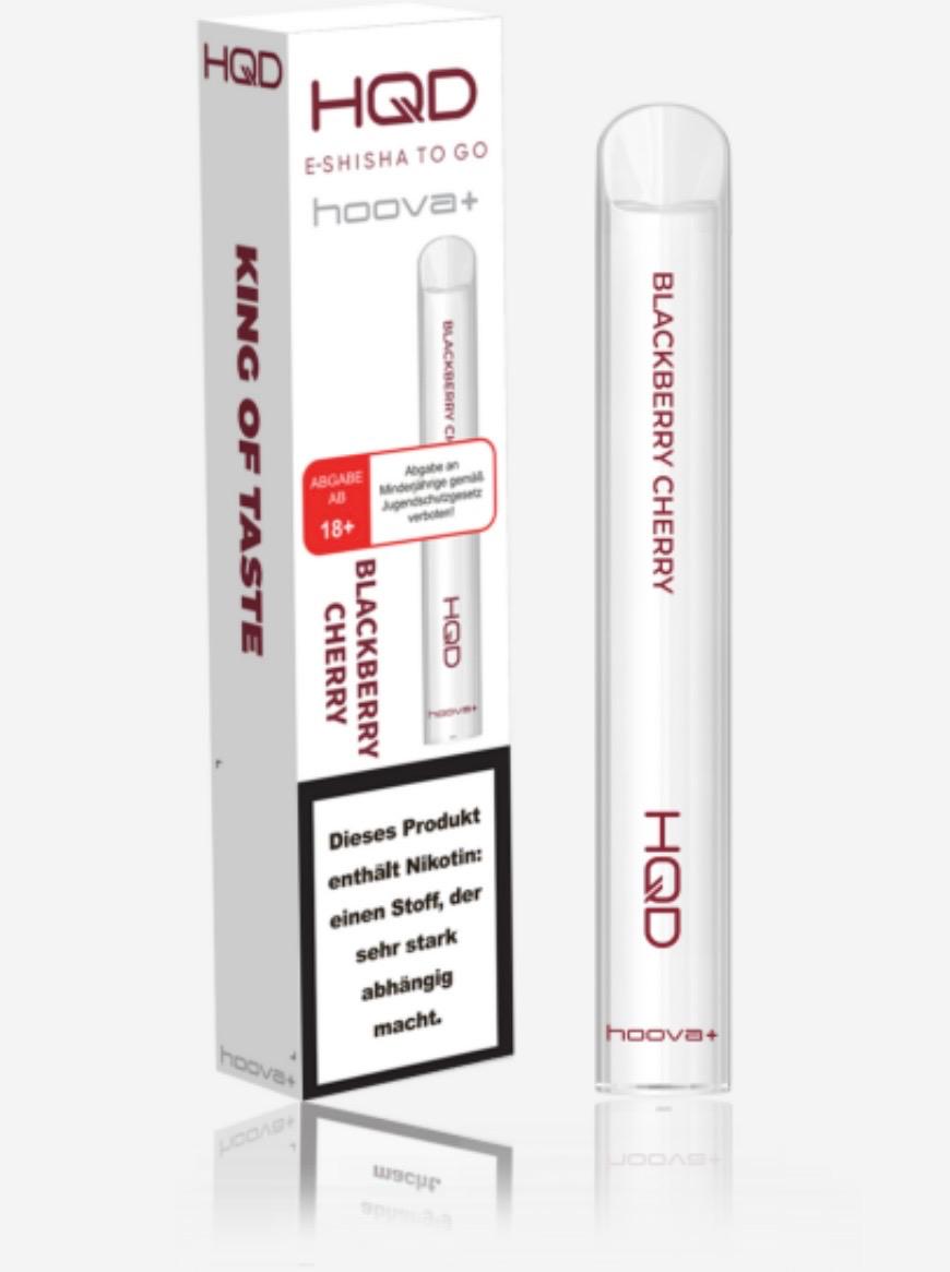 HQD Hoova + E-Shisha Blackberry Cherry