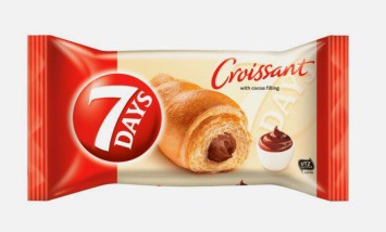 Crossaint mit Kakaocreme