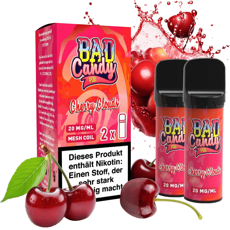 Bad Candy Cherry Clouds Pods