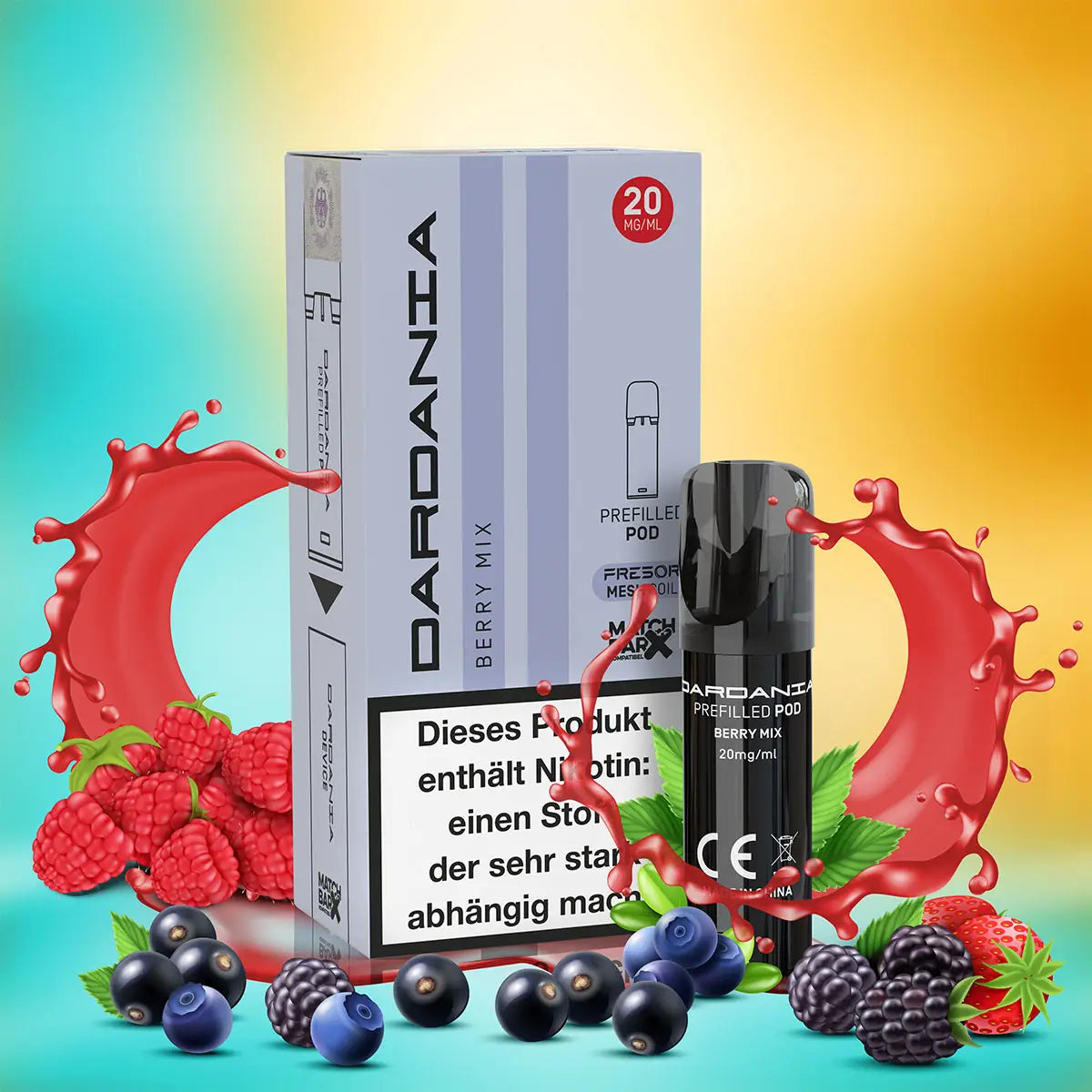 Dardania Pods Berry Mix