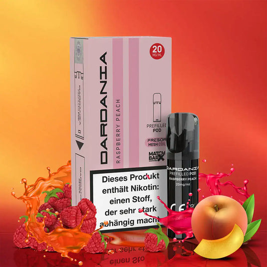 Dardania Pods Raspberry Peach