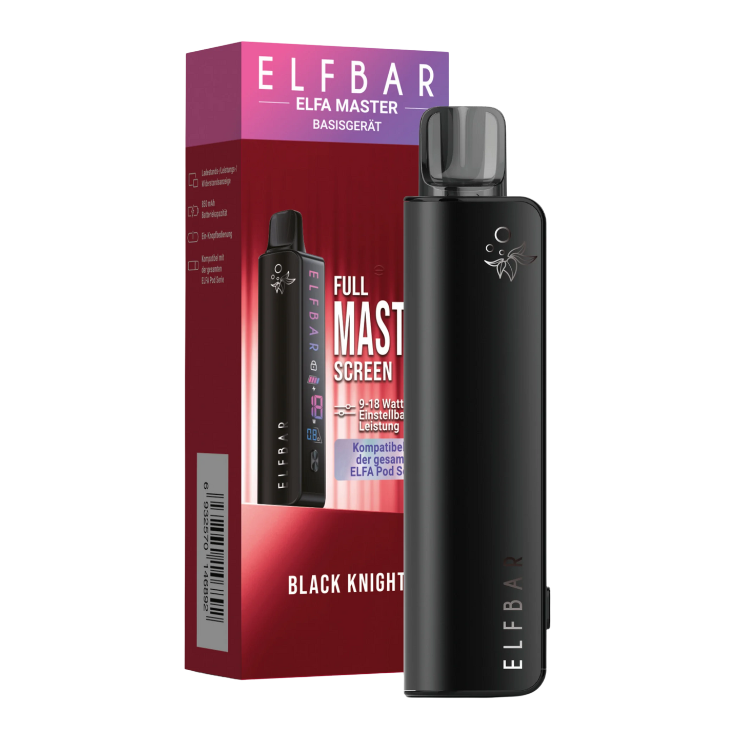 Elfbar Elfa Master Basisgerät Black Knight