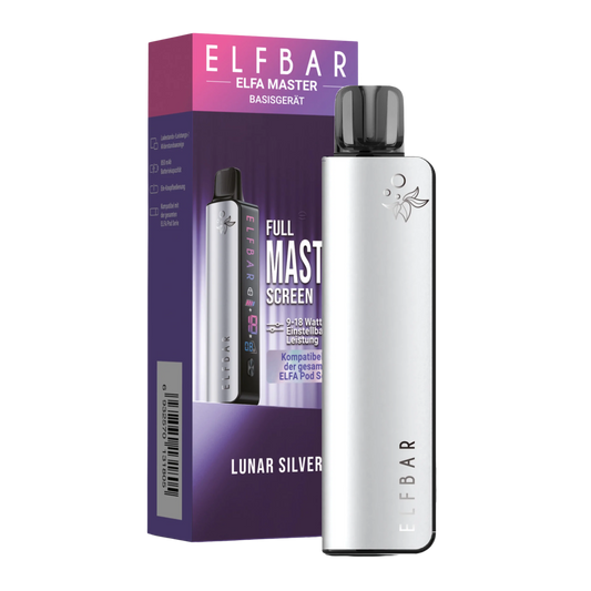 Elfbar Elfa Master Basisgerät Lunar Silver