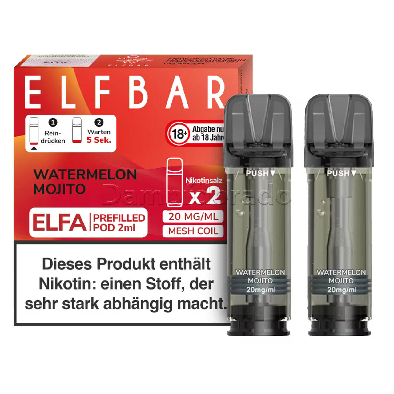 Elfbar 2er Pod Watermelon Mojito