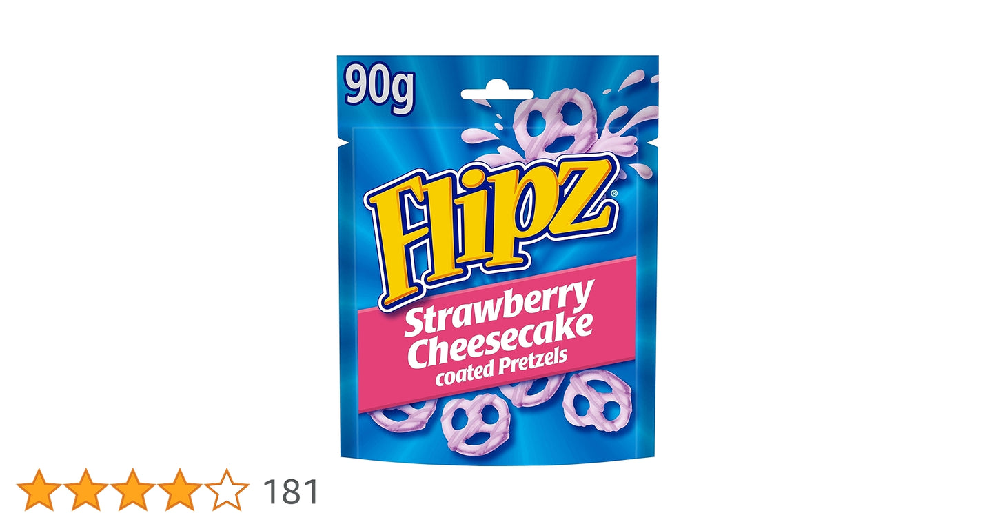 Flipz Strawberry Cheescake