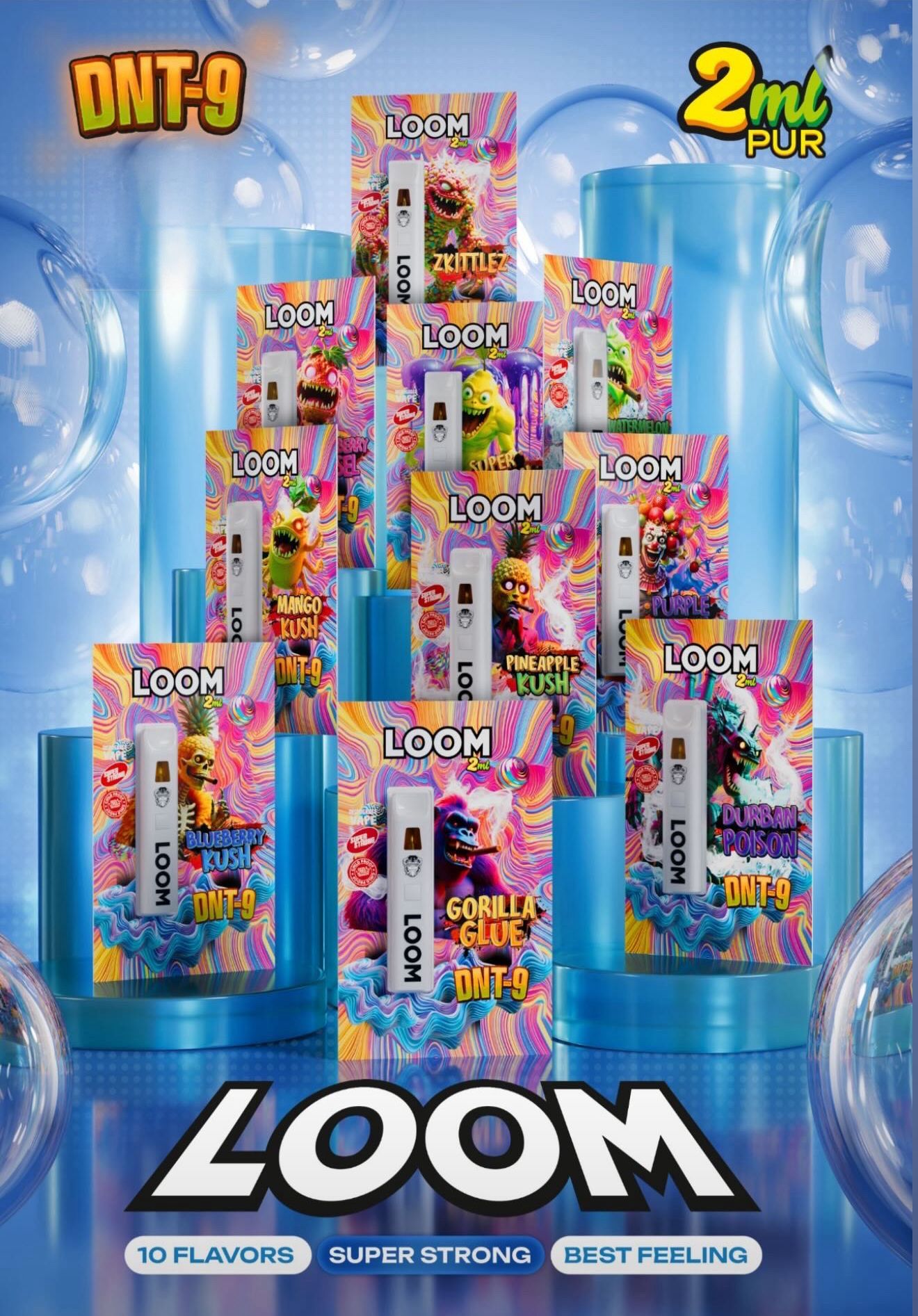 LOOM DNT-9 Vape Pen 2ml